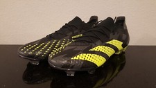 Adidas Unisex Predator Accuracy.1 FG Soccer Cleats Black Yellow IG0781