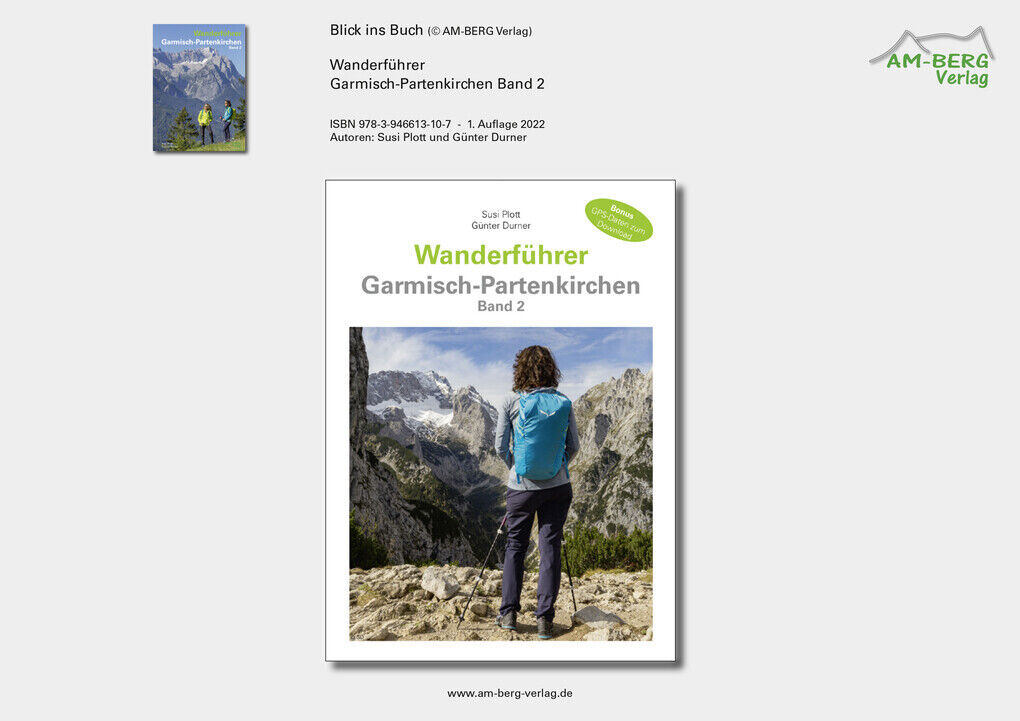 Thumbnail - Wanderführer Garmisch-partenkirchen Band 2 | Susi Plott, Günter Durner