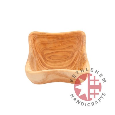 Teak Square Olive Wood Bowl Ebay