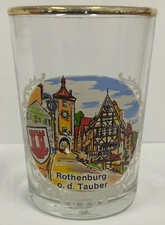 Rothenburg O. D. Tauber Wide Shot Glass