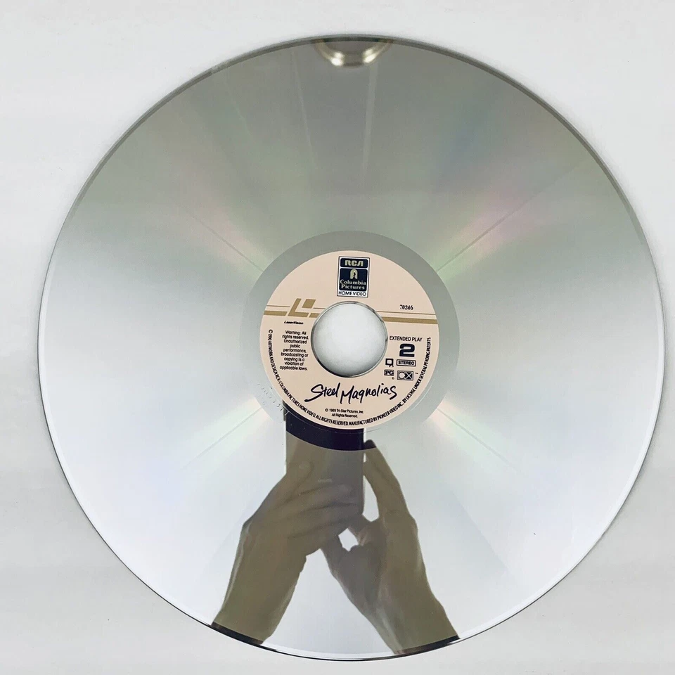 Steel Magnolias Laserdisc Movie Dolly Parton Julia Roberts Women Sally Field - Image 3 of 4