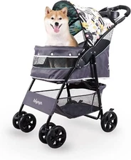 Cloud 9 Pet Stroller for Small Medium Dogs, Cats - Lightweight mint green