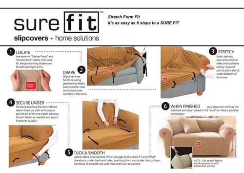 NEW SUREFIT SAGE GREEN JACQUARD DAMASK STRETCH 1 SEAT CHAIR ARMCHAIR COVER - Picture 6 of 6