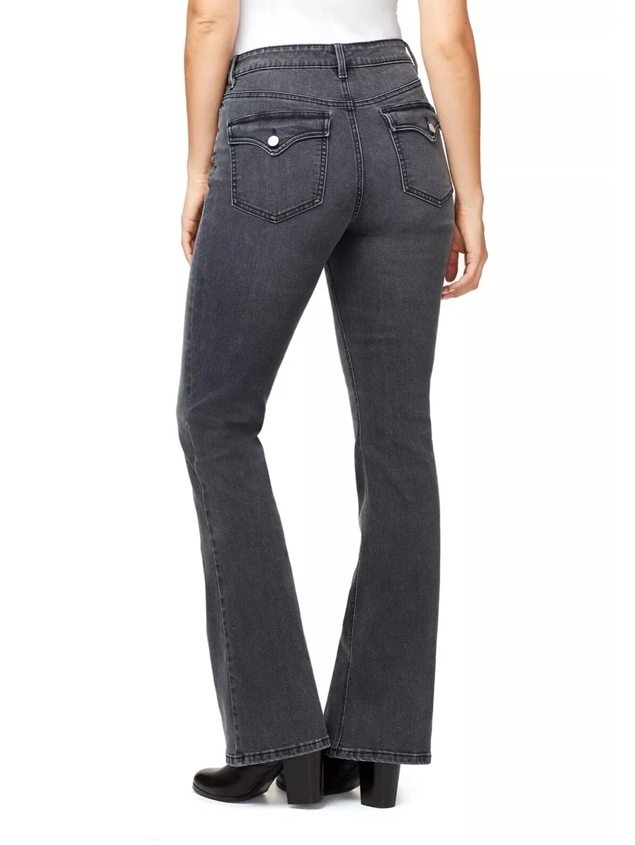 Gloria Vanderbilt Women s Mid Rise Bootcut Jeans Size 8 Rockford black