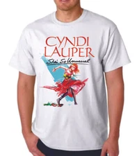 Cyndi Lauper She's So Unusual TEE SHIRT T-SHIRT 1984