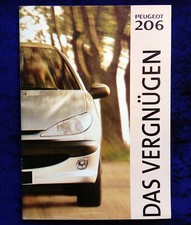Peugeot 206 Brochure 9.1998 Models Special Presence Style Xs
