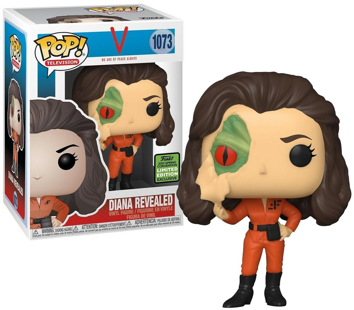 Funko V TV Show POP! TV Diana Revealed Vinyl Figure #1073 | eBay