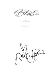 Lucy Hale Signed Autograph PRETTY LITTLE LIARS Pilot Episode Script COA 