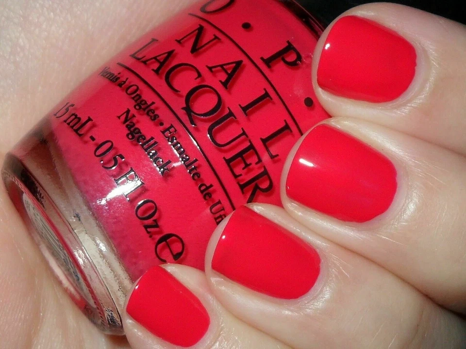 Opi Nail Polish 15ml ~ CAJUN SHRIMP (NL L64) ~