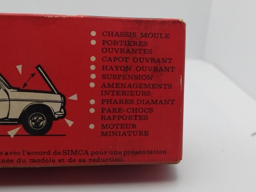 Solido 1/43 Vintage La Collection Haute Fidelite Simca 1100. Ref. 164. - Picture 18 of 21