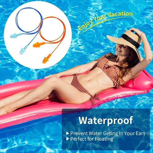 Ear Plugs for Swimming Soft Ear Plugs for Sleeping Noise Cancelling Reusable ... - Picture 6 of 7