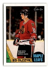 1987-88 Ed Olczyk O-Pee-Chee - Toronto Maple Leafs