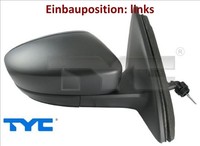 Tyc 332-0054 AußEnspiegel Links Spiegel AußEn FüR Seat FüR Skoda