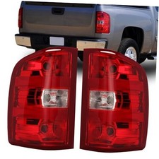 Tail Light Assembly Compatible with Chevy Silverado Driver and Passenger Side