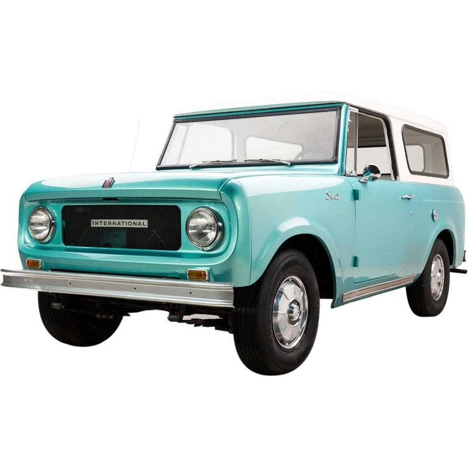 Headliner для 1969-74 International Scout Scout II средний синий передний задний левый правый - Изображение 4 из 4
