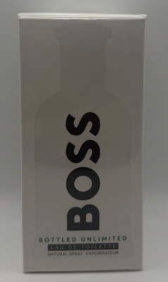 Boss #6 Bottled Unlimited by Hugo Boss 3.3 / 3.4 oz EDT for Men New in Box