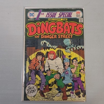 Dingbats Danger Street 1st Issue Special # 6 FN DC Comic Book Jack Kirby  G - VG