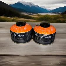 GSI Outdoors Isobutane Fuel Canister 3.53oz 110g 2 Pack Camping New