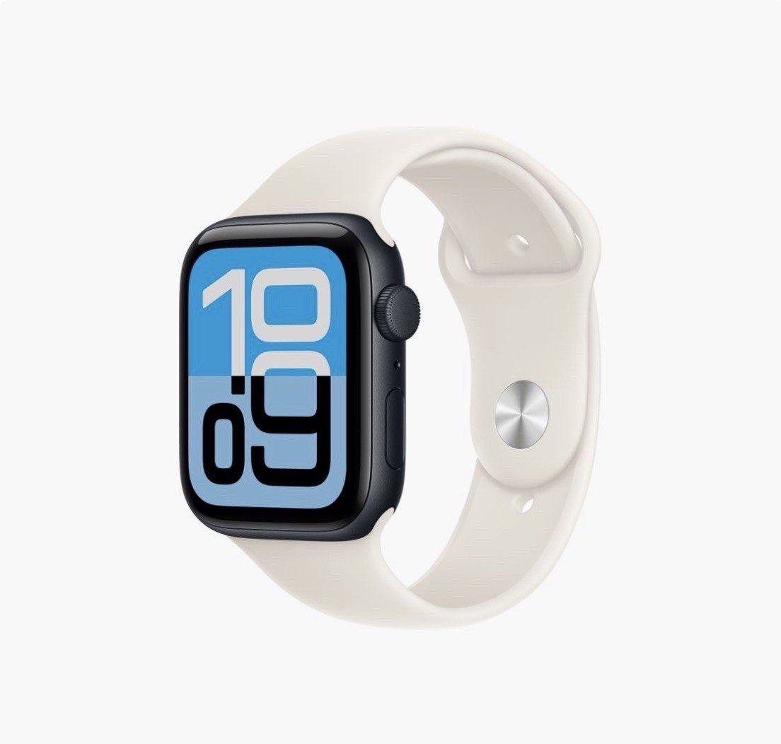 Apple Watch SE 3 44mm GPS Midnight w/ M/L Midnight Sport Band