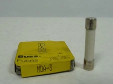BUSSMANN MDA-3 - 3 Amp Time Delay Ceramic Tube Fuse 250V Ul Listed (Pack of 1)
