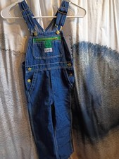 Liberty Unisex Kids Blue Denim Overalls 5R 100 Cotton Regular Fit Pockets