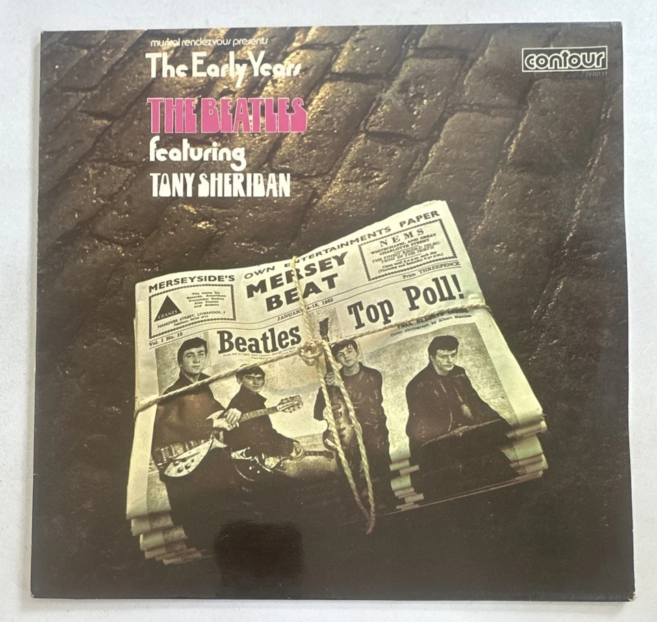 The Beatles & Tony Sheridan - The Early Years UK Stereo LP 1971  EX / VG+ - Image 2 of 4