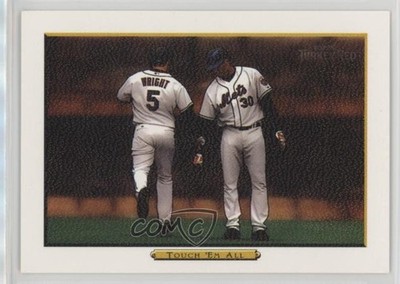 2006 Topps Turkey Red White David Wright Cliff Floyd #576 0u0