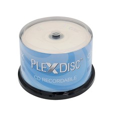 CD-R Blank Discs 700MB 52X Logo Top Recordable Media - 50 Pack Cake Box FFP ...