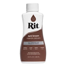 Rit, All Purpose Liquid Dye, Dark Brown, 8 fl. oz.