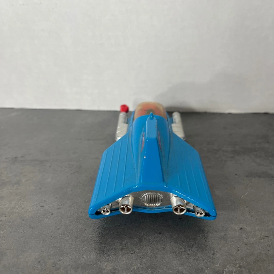 Corgi Jr. Junior DC Comics Blue Superman Supermobile UK 1979 Vintage - Image 4 of 4