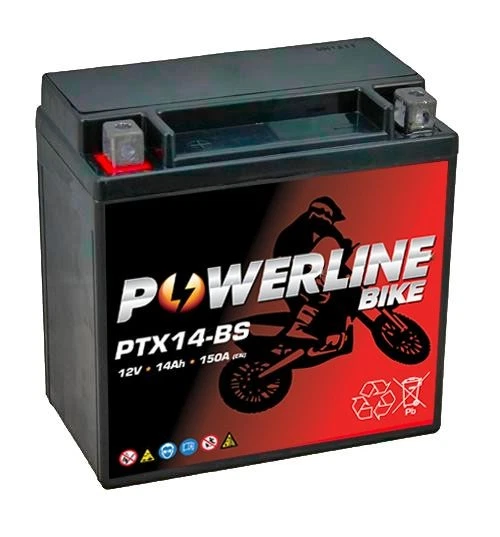 AGM Motorbike Battery for Husqvarna NUDA 900 SM 650 610 WR 410 Replaces YTX14-BS - Image 3 of 4