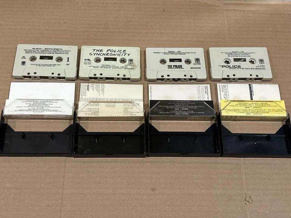 The Police & Sting Cassette Lot The Singles Summoners Tales Ghost In The Machine - Image 4 of 4