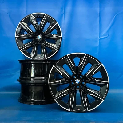 21 Zoll BMW 7er i7 G70 X3 G45 Aerodynamic M909 Felgen 5A41F78 5A41F79 Original - Bild 1 von 4