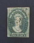 1857 Tasmania - Yv#11b, Used Stamp