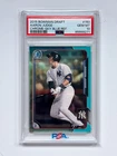 2015 Bowman Draft Aaron Judge #150 Chrome Blue Sky Refractor PSA 10