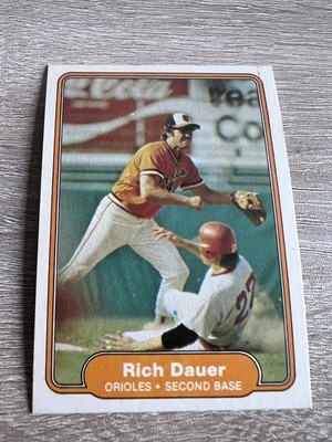 1982 Fleer - Rich Dauer #161