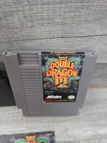 Double Dragon III The Sacred Stones NES 1991 Tested Authentic Cartridge Game