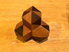 Augmented Four Corners Stewart Coffin wood puzzle signed