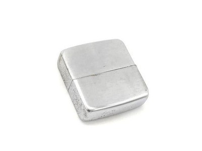 Rare Vintage 1938-41 Zippo 4 Barrel Round Corner Double Lid