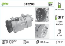 KLIMAKOMPRESSOR FÜR SKODA OCTAVIA I COMBI (1U5) - VALEO 813200
