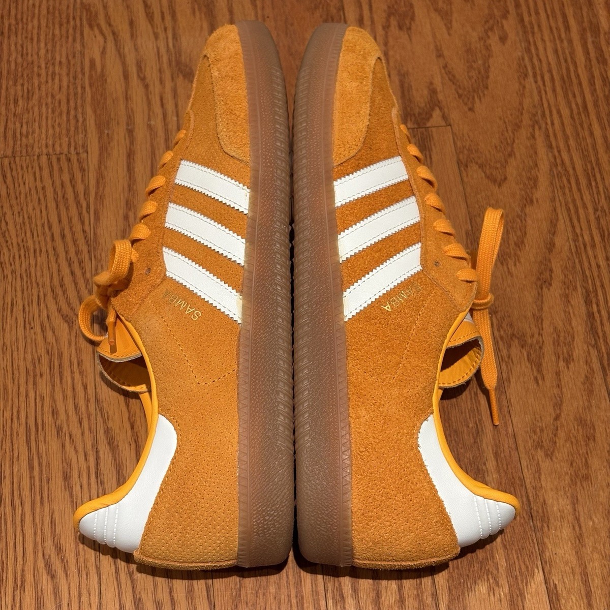 Adidas Samba OG Shoes Originals Sneakers Orange Rush S22/White