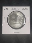 Silver One Ounce Round Uncirculated Buffalo