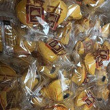 Golden Bowl Fortune Cookie Single Wrap Sealed 100 Pcs Count New Ship Now