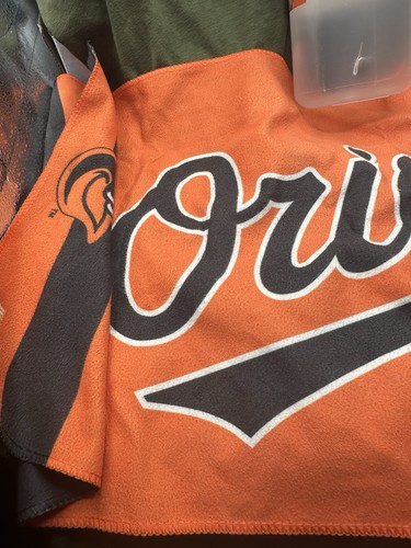MLB Baltimore Orioles Cooling Towel Sports Towel 20 Degree Cooler. 2 Sided Print - Picture 9 of 17