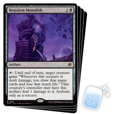 REQUIEM MONOLITH X4 Edge Of Eternities EOE Magic MTG MINT CARD | eBay