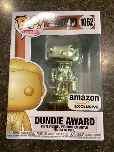 Funko Pop! Vinyl The Office Dundie Award #1062 Amazon Exclusive Figure