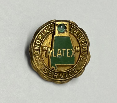 Alatex Honoring Faithful Service Alabama 1/10 10k RG Lapel Pin (P68)