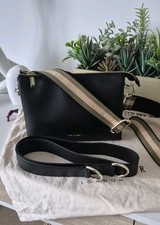 Ted Baker Darceyy Branded Webbing Leather Crossbody Bag
