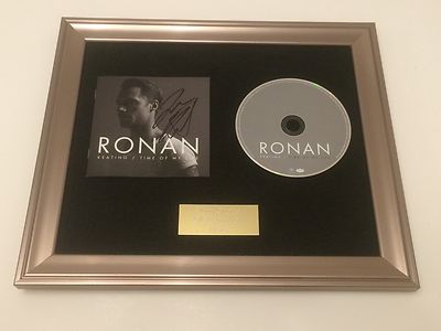 SIGNIERTE/AUTOGRAMMIERTE RONAN KEATING - ZEIT MEINES LEBENS GERAHMTE CD PRÄSENTATION.