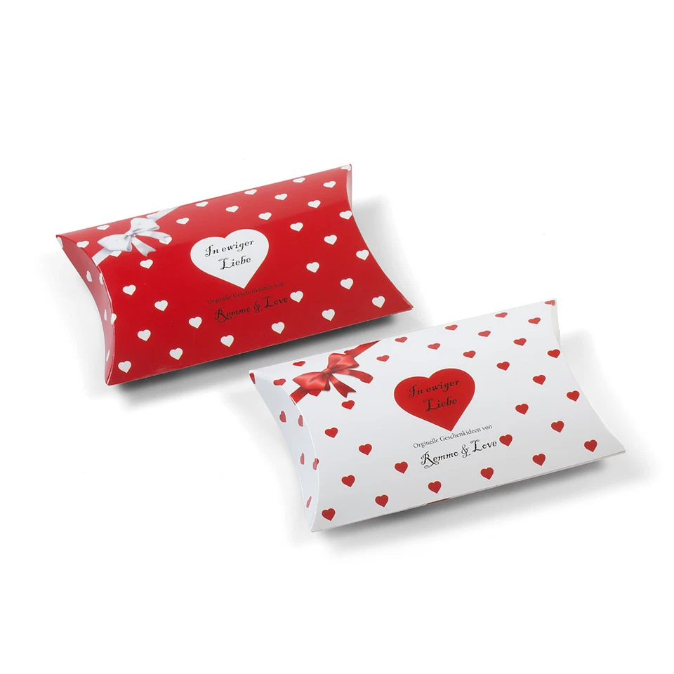 Herz Liebesschloss ROT mit Wunschgravur Graviert Edel Geschenk Love Verpackung - Bild 4 von 4